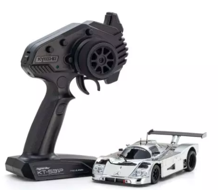 KYOSHO�@�~�j�b�cRWD MR-04 ���f�B�Z�b�g Sauber-Mercedes Gruppe-C-Rennsportwagen C9, �N���[���V���o�[ (���C�͌^���胂�f��) 32362CRG-T