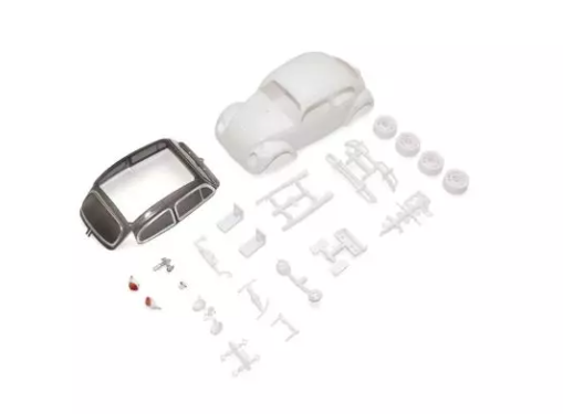 KYOSHO VW Beetle 1966���f�� �z���C�g�{�f�B�Z�b�g (���h��/�z�C�[���t) MZN240